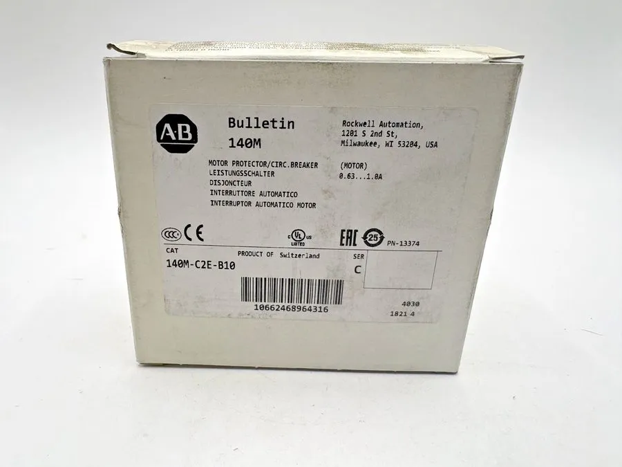 Автоматический выключатель Allen Bradley 140M-C2E-B10 Motor Protection Circuit B