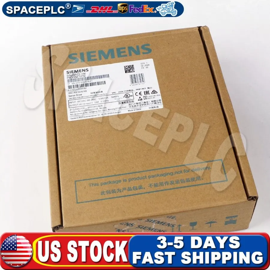 Частотный преобразователь Siemens SINAMICS V90 6SL3210-5FB10-4UF1