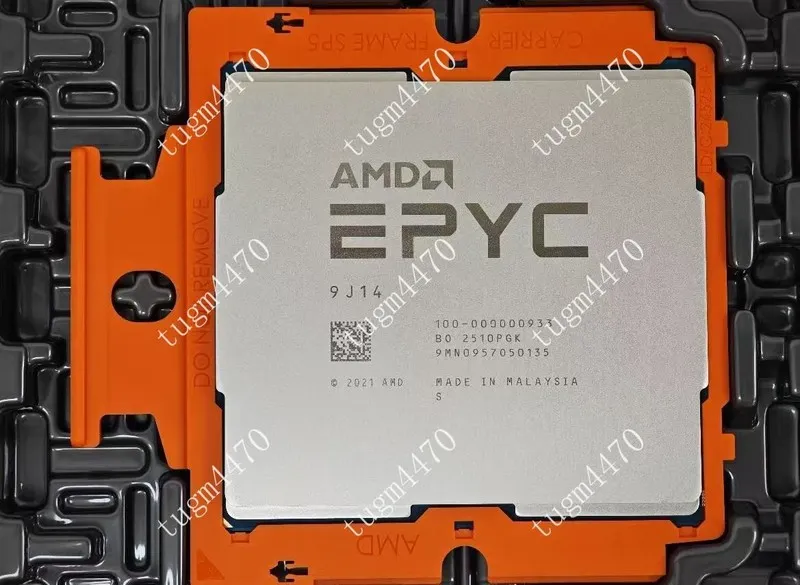 Сервер AMD EPYC 9J14 GENOA 2.4GHZ Processor CPU SERVER ZEN4 192 Threads SP5 96 C