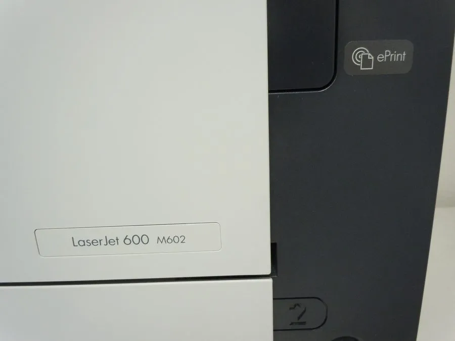 Лазерный принтер HP Laserjet Enterprise 600 M602N M602TN Laser Printer Paper Tra — фото лота 4