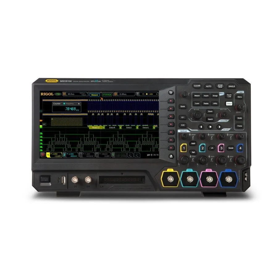 Осциллограф Rigol MSO5104 Four Channel, 100 MHz Digital / Mixed Signal Oscillosc