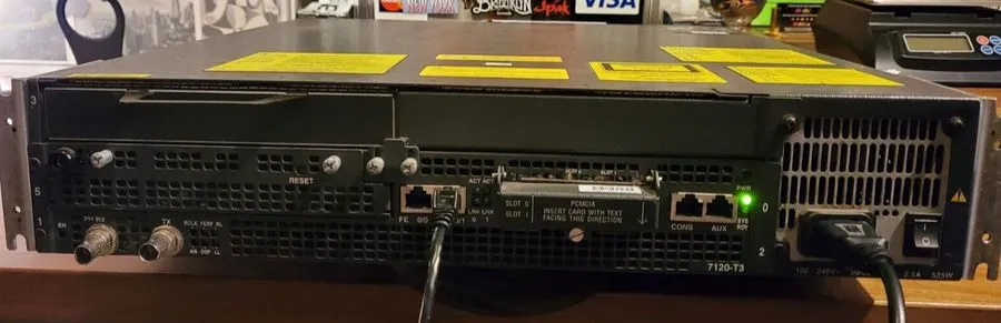 Маршрутизатор Cisco Systems 7100 Series 7120-T3 Universal Integrated VPN Router 
