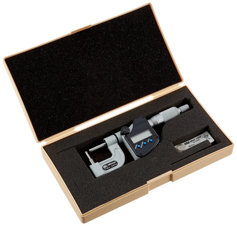 Микрометр Mitutoyo BMB3-25MX 395-263-30 Digimatic Spherical Micrometer Digital — фото лота 1