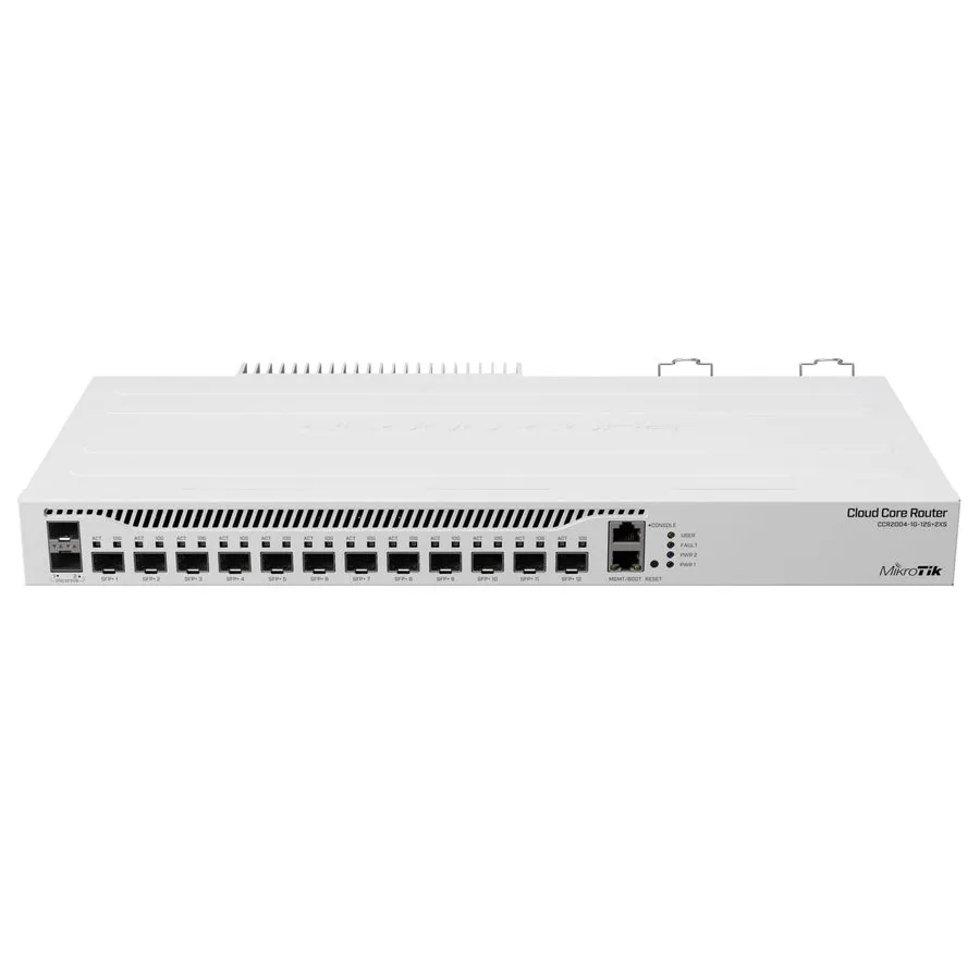Маршрутизатор Mikrotik CCR2004-1G-12S+2XS wired router Gigabit Ethernet White