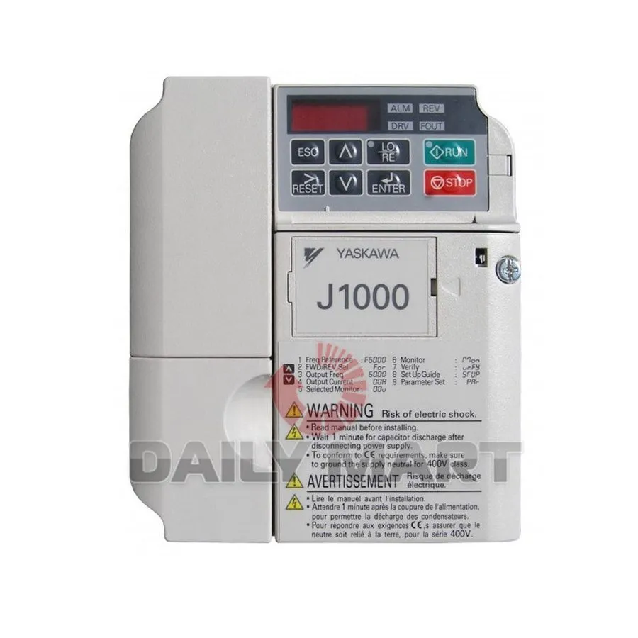 Частотный преобразователь Yaskawa inverter J1000 series CIMR-JB4C0004BBA 0.75/1.