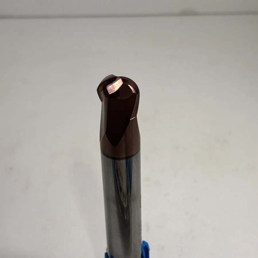Режущий инструмент Millstar Ball Nose Carbide Endmill BI-.500-HSN 2FL Hard Milli — фото лота 1