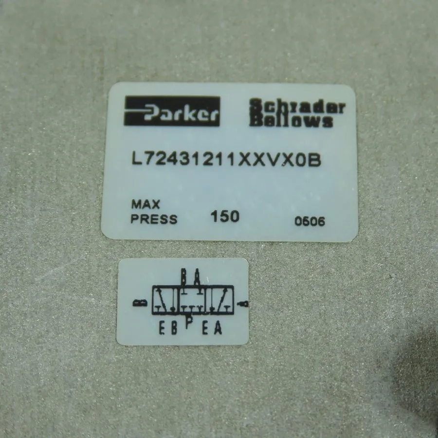 Электромагнитный клапан Parker Schrader L72431211XXVX0B Pneumatic Solenoid Valve