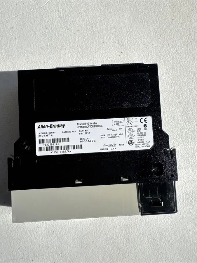 Коммуникационный модуль Allen-Bradley 1756-ENBT/A EtherNet/IP Communication Brid