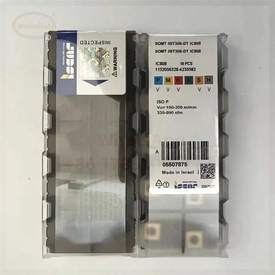 Режущий инструмент ISCAR SOMT09T306-DT IC808 Carbide Inserts SOMT09T306 Drilling