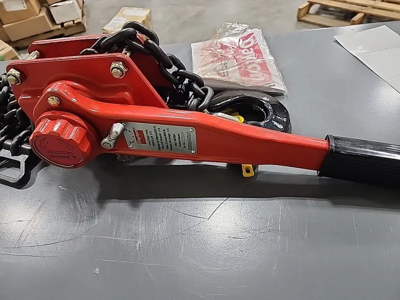Таль Dayton 49Cx80 Lever Chain Hoist, 6,000 Lb Load Capacity, 15 Ft Hoist Lift, 