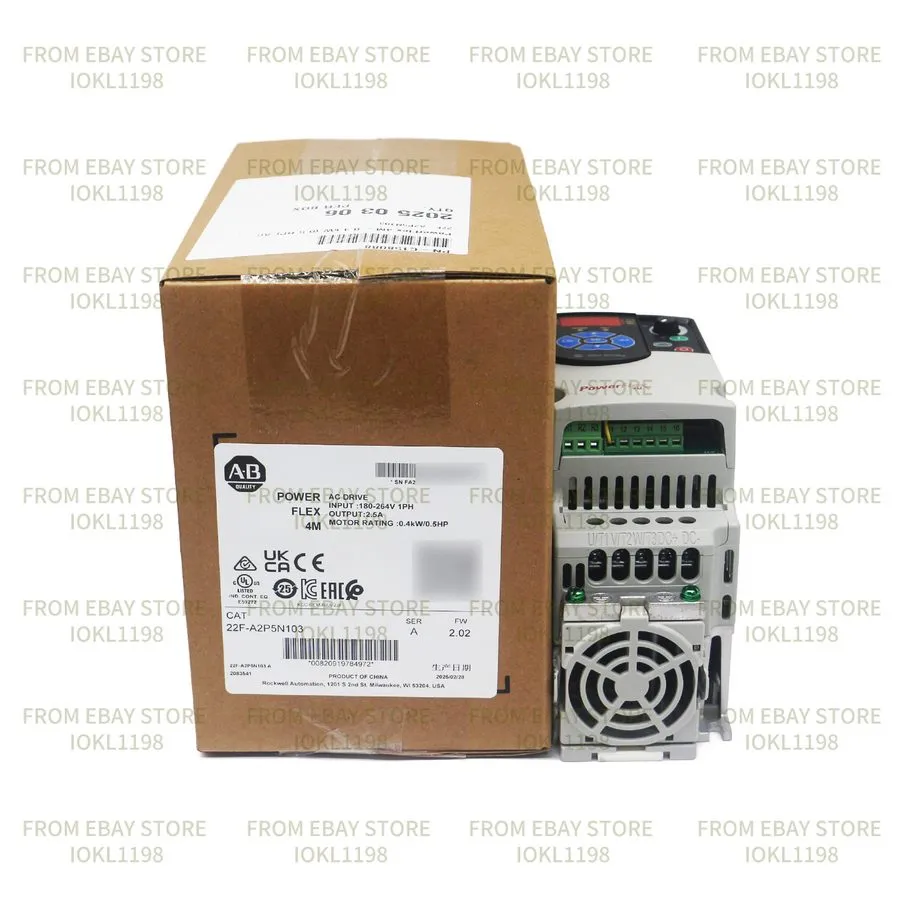 Частотный преобразователь Allen Bradley PowerFlex 4M 22F-A2P5N103 Inverter Drive