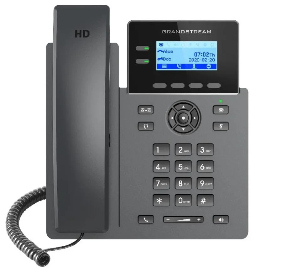 IP-телефон 10 Grandstream GRP2602P 2-Line 4 SIP Accounts Office IP Phone PoE Ver — фото лота 1