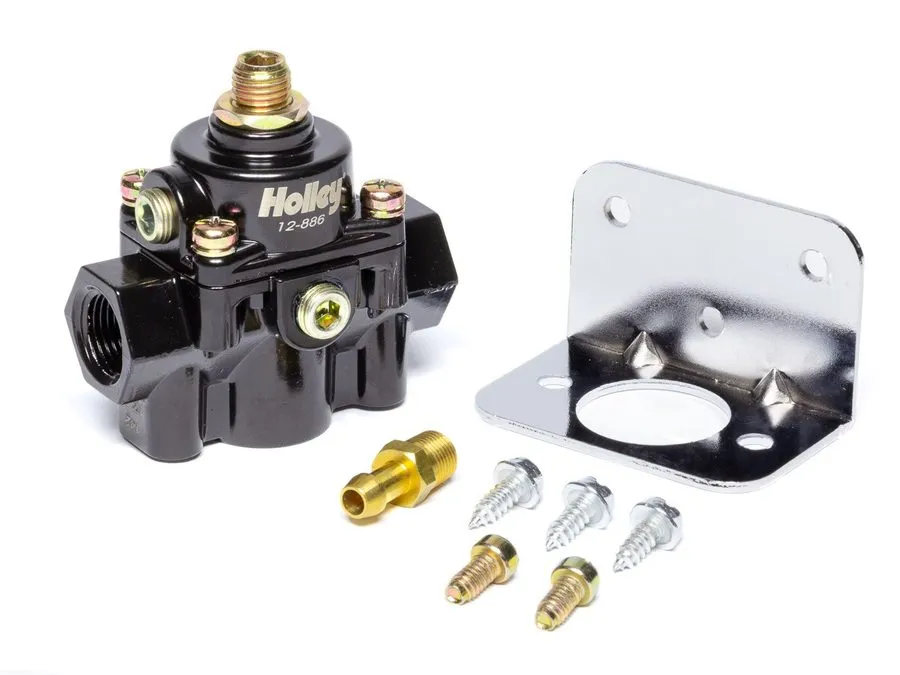 Трубопроводная арматура Holley 12-886 Adjustable EFI Fuel Pressure Regulator 15-