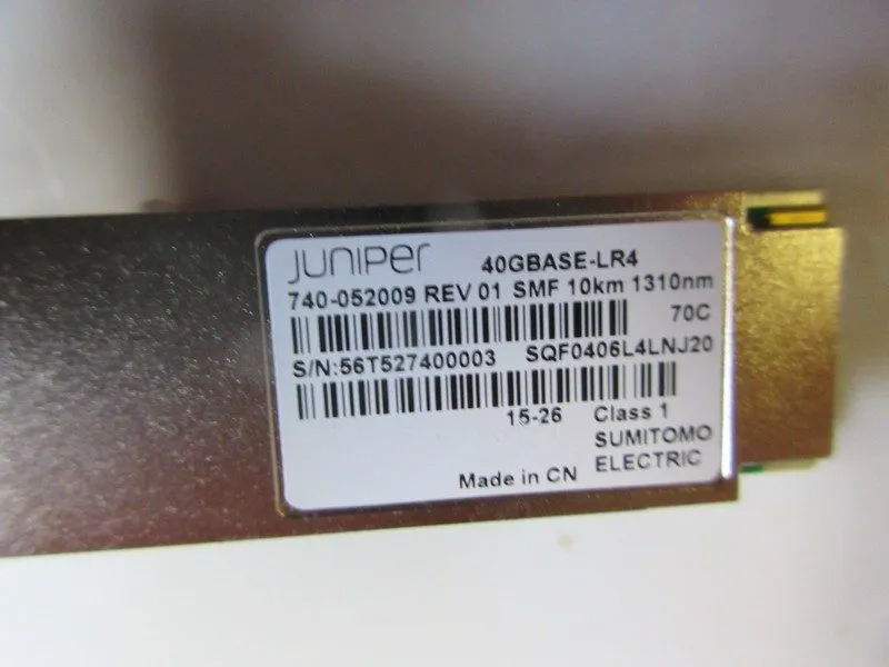 Трансивер Brocade Compatible 40G-QSFP-LR4 40GBASE-LR4 10km SMF 1310nm QSFP+ Tran