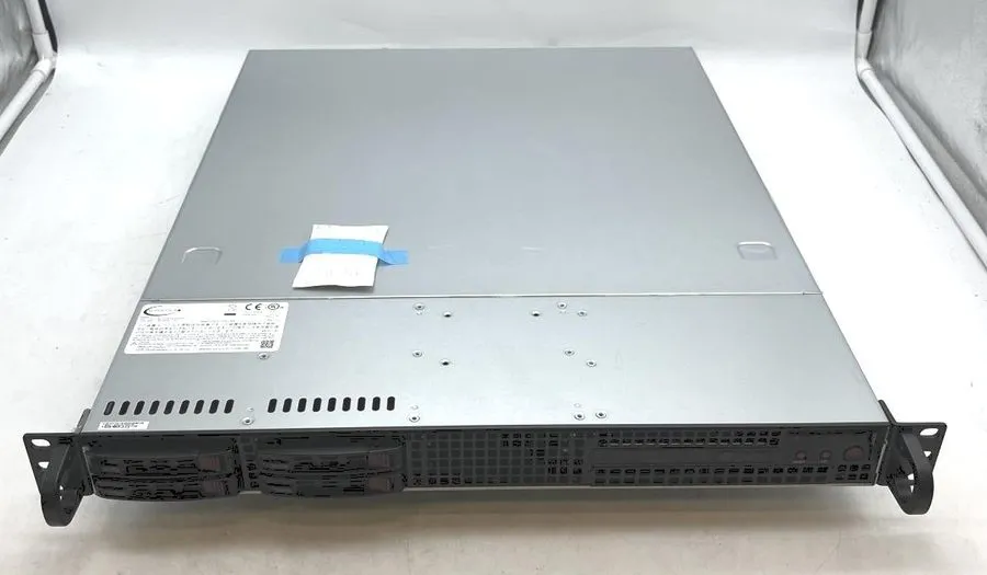 Сервер Supermicro Superserver CSE-111-6 w/ X11SCW-F Xeon E-2176G 16GB 2x 480GB S