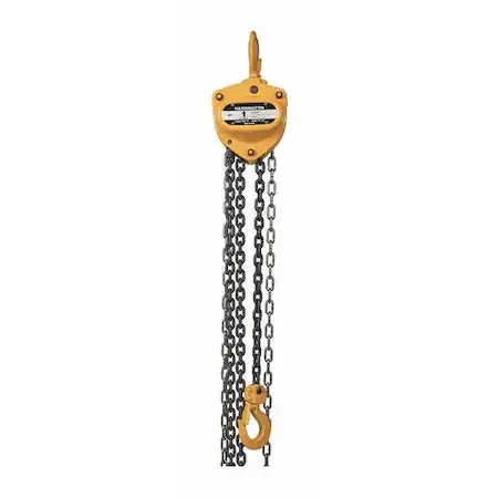 Таль HARRINGTON CB010-20 Manual Chain Hoist,20 ft.Lift 45NV07 — фото лота 1