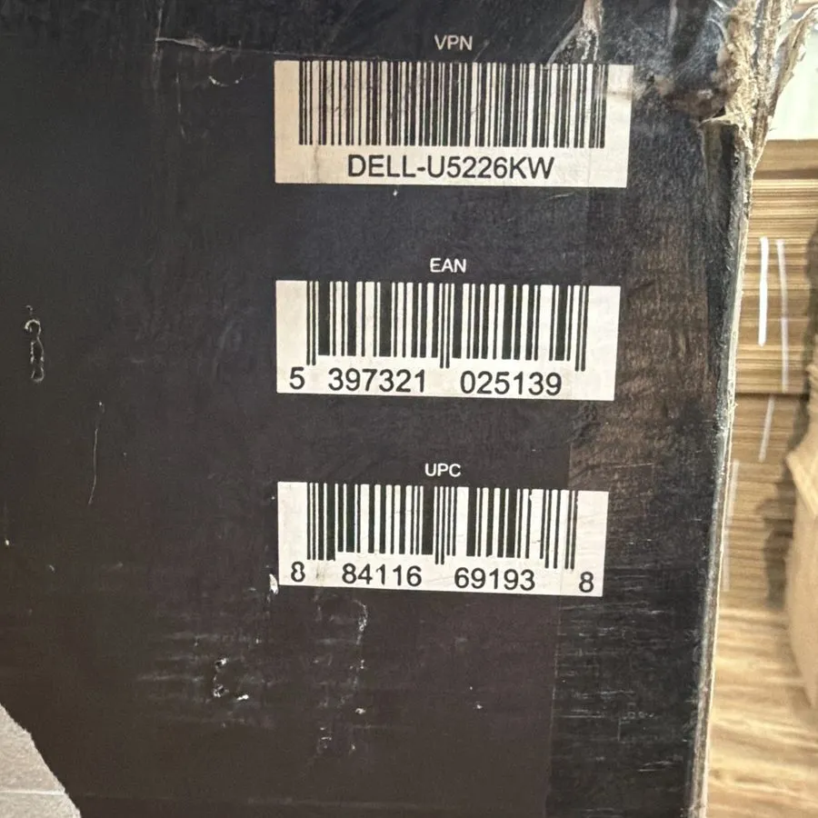 Док-станция Dell UltraSharp U5226KW 52" 6K Curved IPS Black Monitor, Thunderbolt