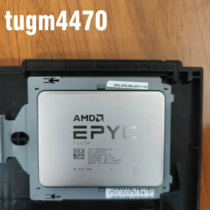 Процессор 100-000000342 Unlocked BULK AMD EPYC 7443P 2.85GHz 24-core 200W Proces