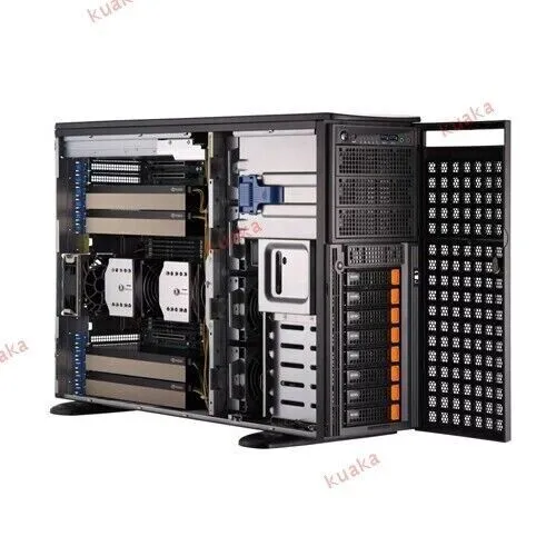 Сервер Supermicro SYS-741GE-TNRT Server +2X Gold 6530 CPU 1T M.2 16X DDR5 32GB R
