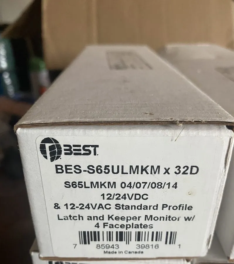 Оборудование видеонаблюдения BEST BES-S65ULMKM X 32D ELECTRIC STRIKE WITH LATCH — фото лота 1