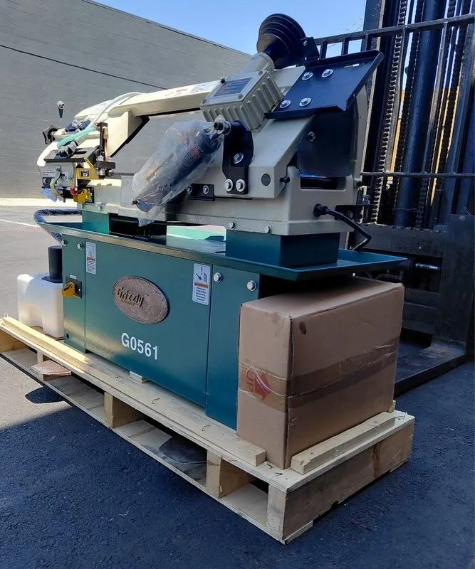 Оборудование ЧПУ Grizzly G0561 110V/220V 7 Inch x 12 Inch 1 HP Metal-Cutting Ban — фото лота 2