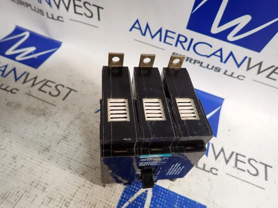 Автоматический выключатель Siemens BQD BQD3100 3 Pole 100 Amp 480V Circuit Break