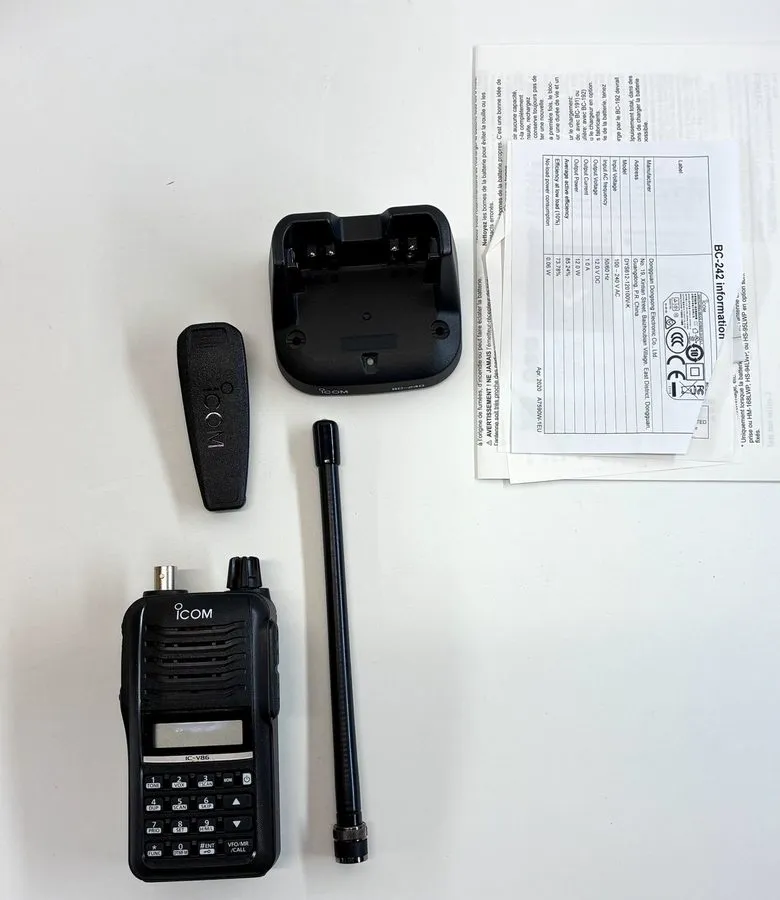 Радиостанция Icom IC-V86 VHF Handheld Two Way Radio 7W 200CH Ham Transceiver 144