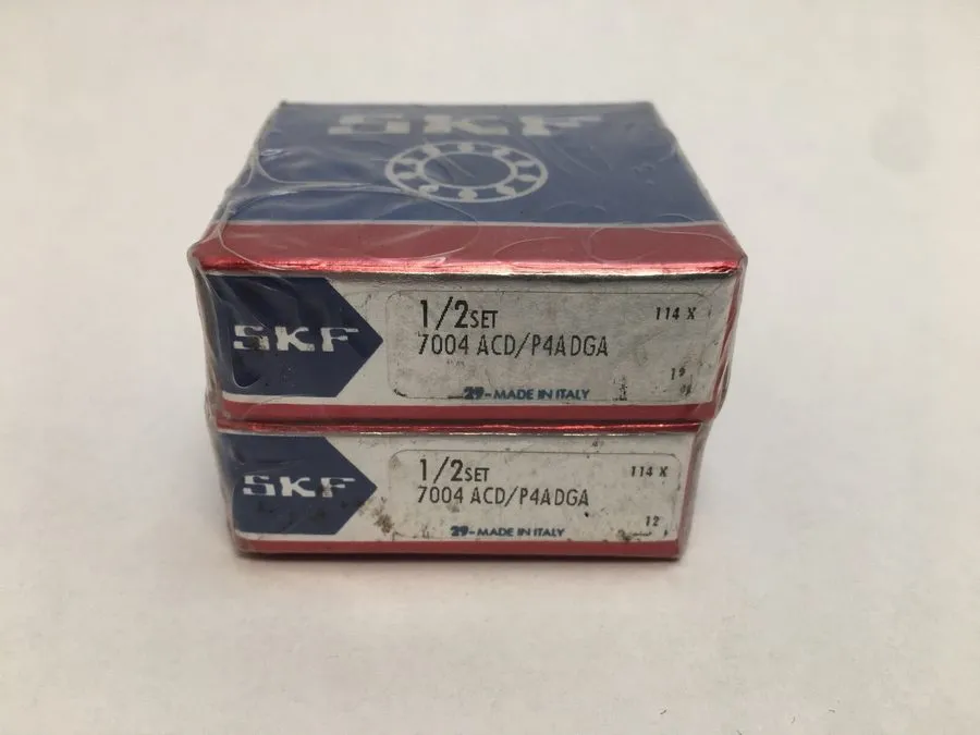 Подшипник SKF 7004-ACD/P4ADGA Angular Bearing 20x42x12mm Italy — фото лота 2