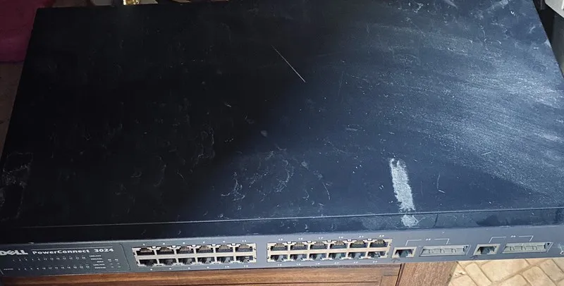 Коммутатор Dell PowerConnect 3024 Ethernet switch managed 24 ports