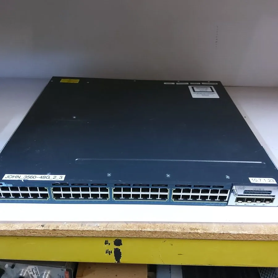 Коммутатор Cisco Catalyst WS-C3560X-24P-S 24-Port PoE+ Switch w/ C3KX-NM-10G