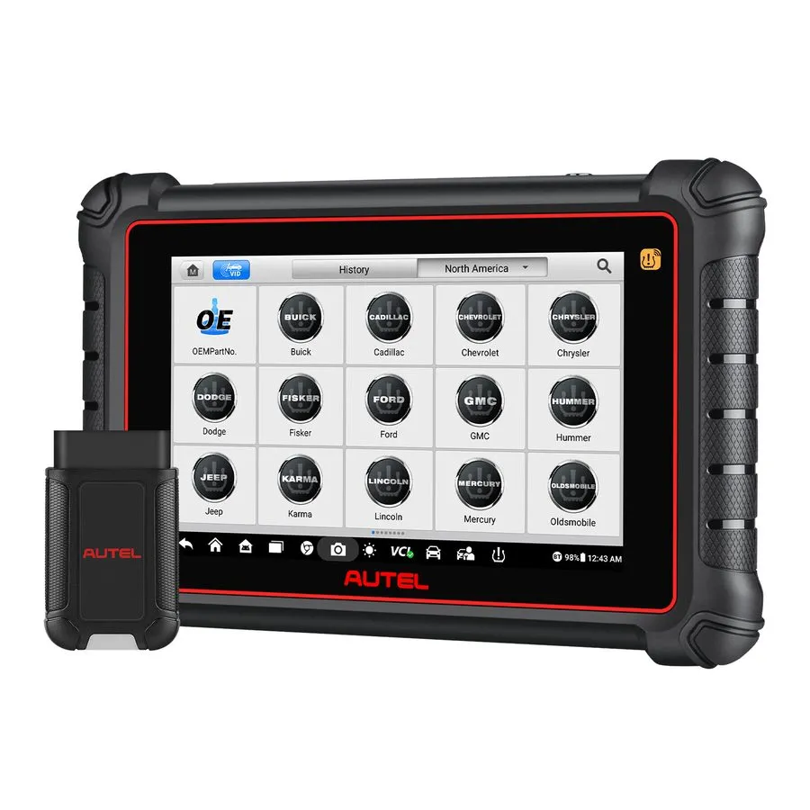 Диагностический сканер Autel MaxiCOM MK900-TS TPMS Scanner 2026 Bidirectional To
