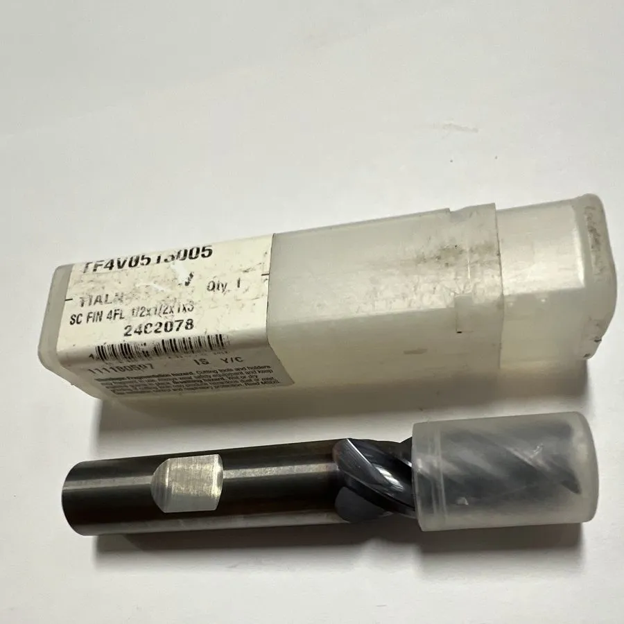 Режущий инструмент WIDIA Hanita TF4V0513005 Solid Carbide 4-Flute End Mill 1/2in