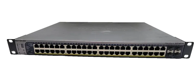 Коммутатор NETGEAR ProSafe GS748TPS 48 Port Gigabit PoE Stackable Smart Switch