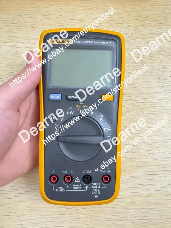 Мультиметр Fluke digital multimeter 15B+instrument automatic range AC/DC 1000V v