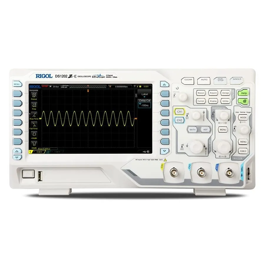 Осциллограф Rigol DS1202Z-E Digital Oscilloscope (2 Channel, 200 MHz, 1 GSa/s)