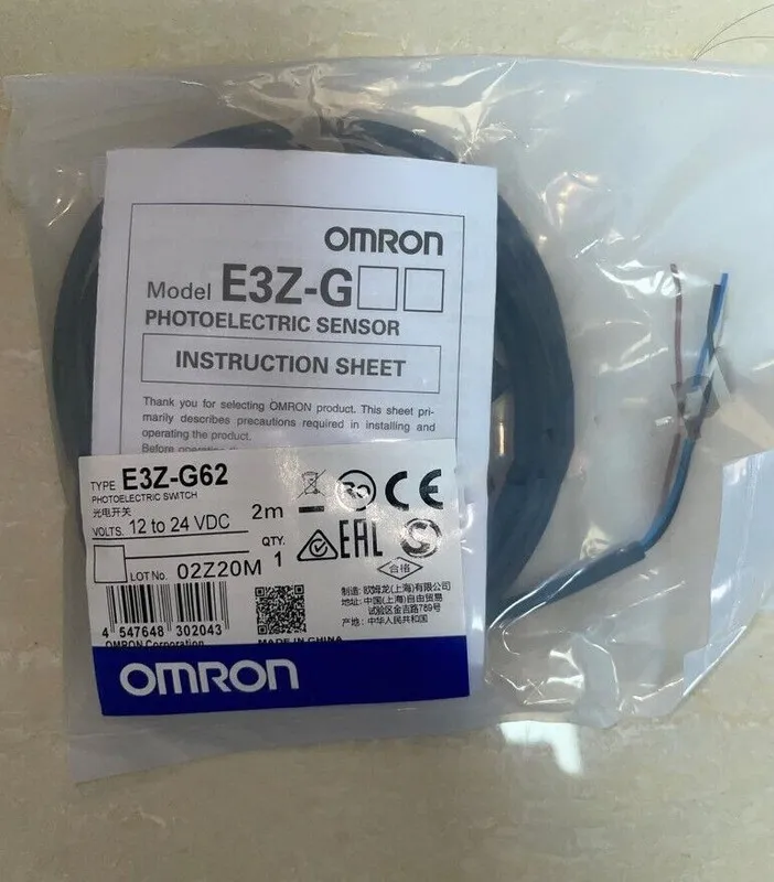 Фотоэлектрический датчик Omron E3Z-G62 Photoelectric Switch Sensor