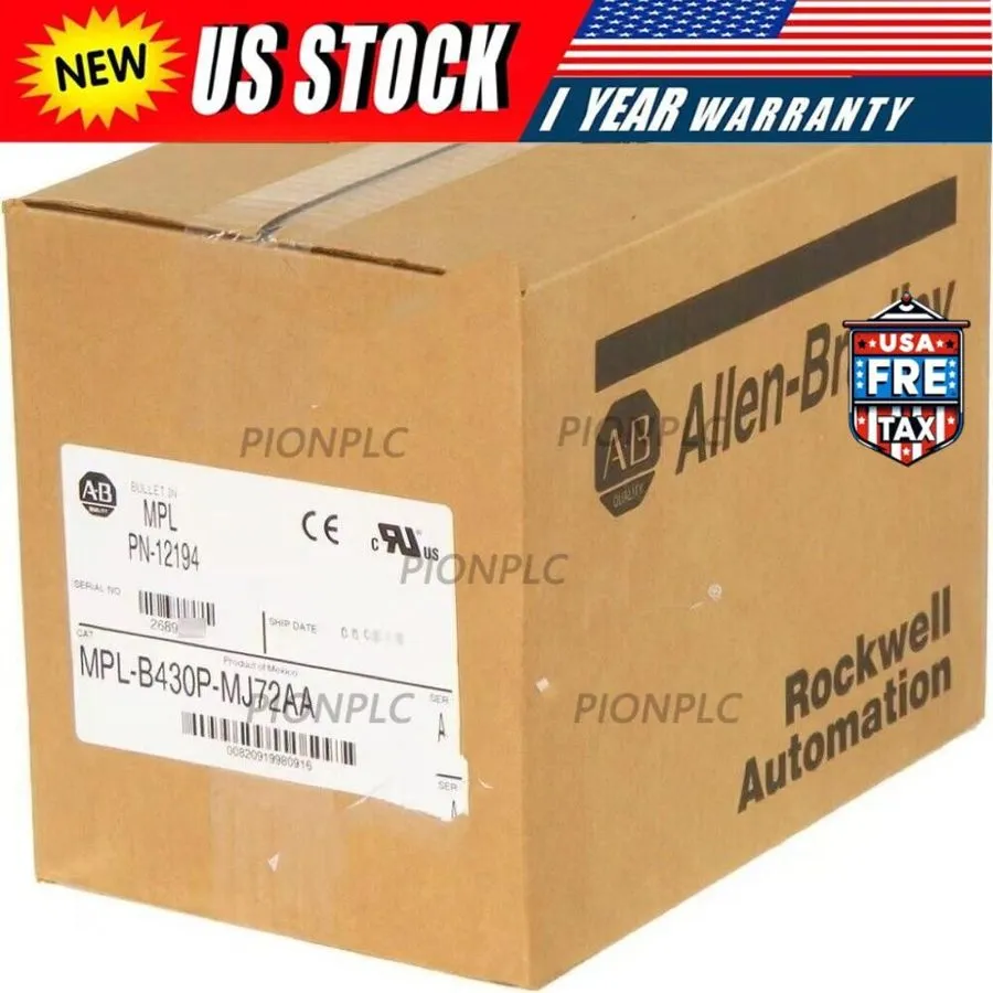 Серводвигатель Allen-Bradley MPL-B430P-MJ72AA 480V AC Rotary Servo Motor
