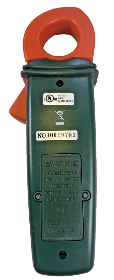 Тестер EXTECH Instruments 400 Amp AC/DC Clamp Meter MA220, DVM Functions — фото лота 1