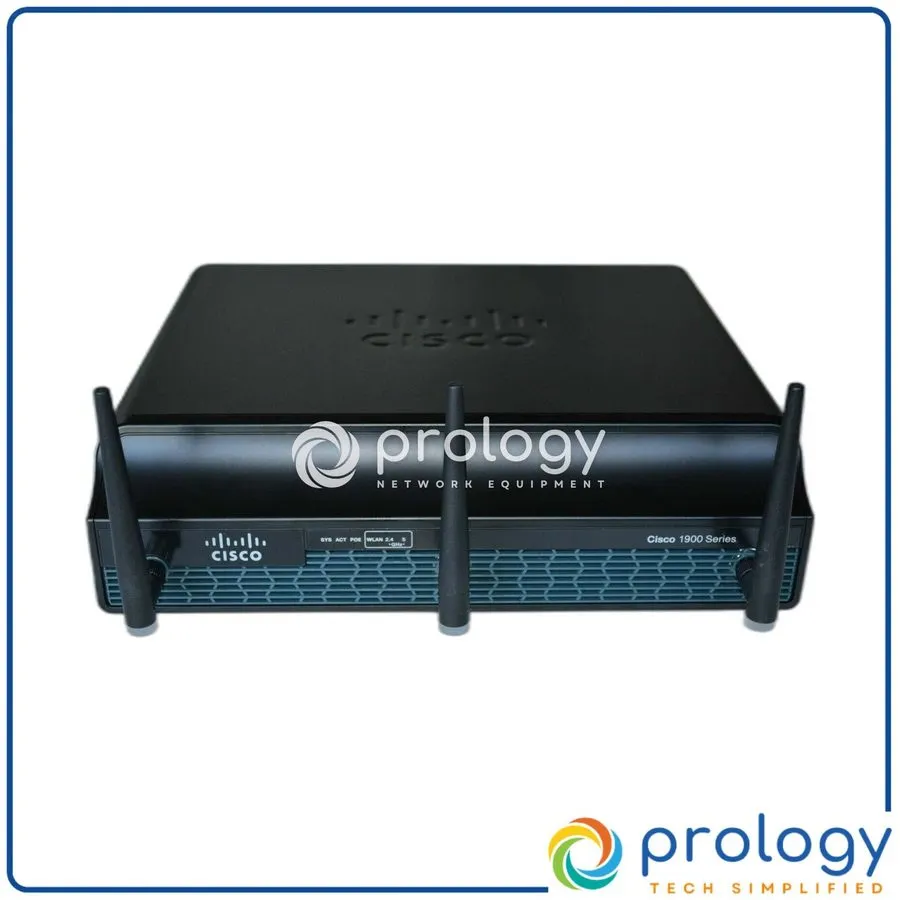 Маршрутизатор Cisco CISCO1941W-N/K9 Wireless Gigabit Router w/ Antennas