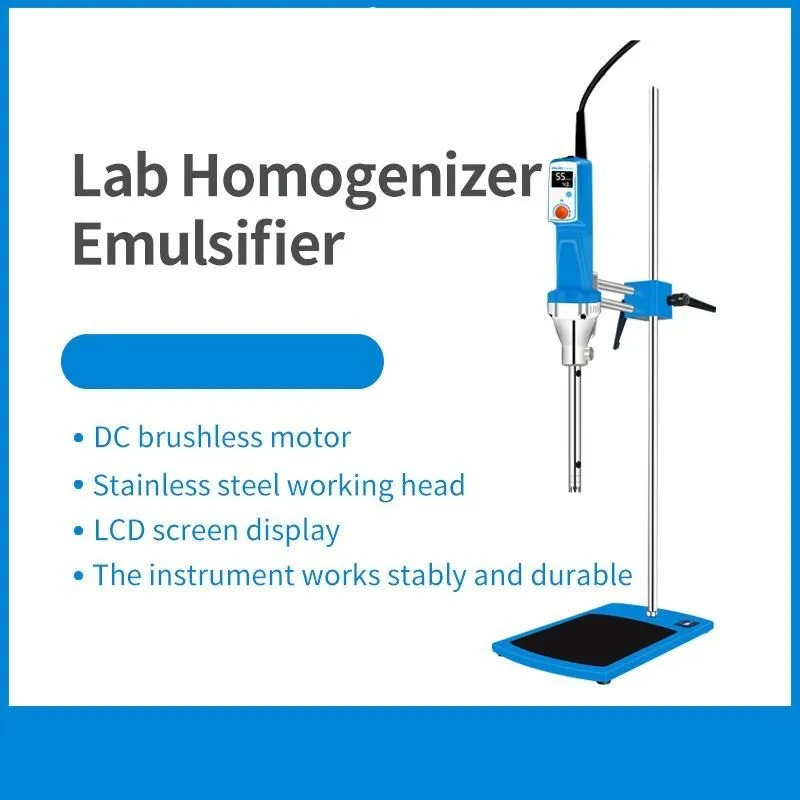 Гомогенизатор Lab Digital High Speed Shear Homogenizer Emulsifier Mixer with 300 — фото лота 2