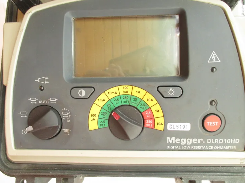 Тестер Megger DLRO10HD Digital micro ohmmeter Low resistance ohmmeter