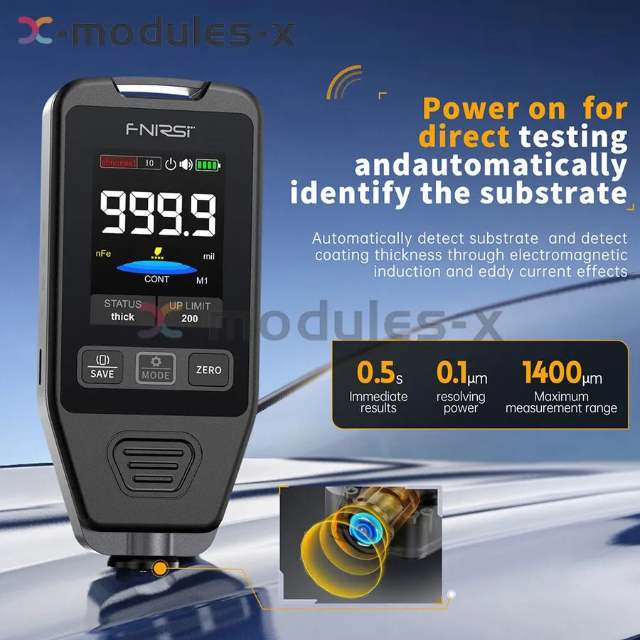 Толщиномер FNIRSI CTG-20 Electroplate Coating Thickness Gauge Car Paint Thicknes — фото лота 1