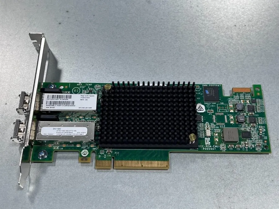 Трансивер HP C8R39A 16GB Dual Port Fibre Channel HBA SN1100E 719212-001 HighPro 