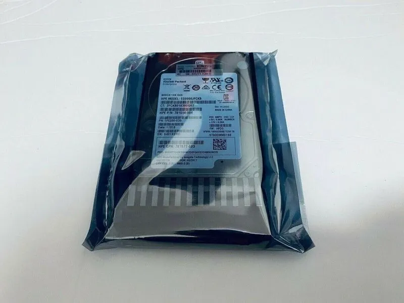 Жёсткий диск HP J9F47A 787647-001 900GB SAS 10K 2.5in 12Gbps MSA SFF ENT HDD Har — фото лота 1