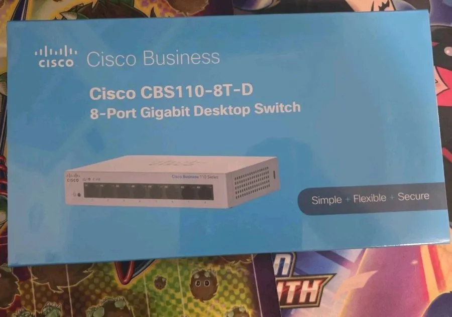 Коммутатор Cisco Business CBS110-8T-D Unmanaged Switch, 8 Port GE, Desktop