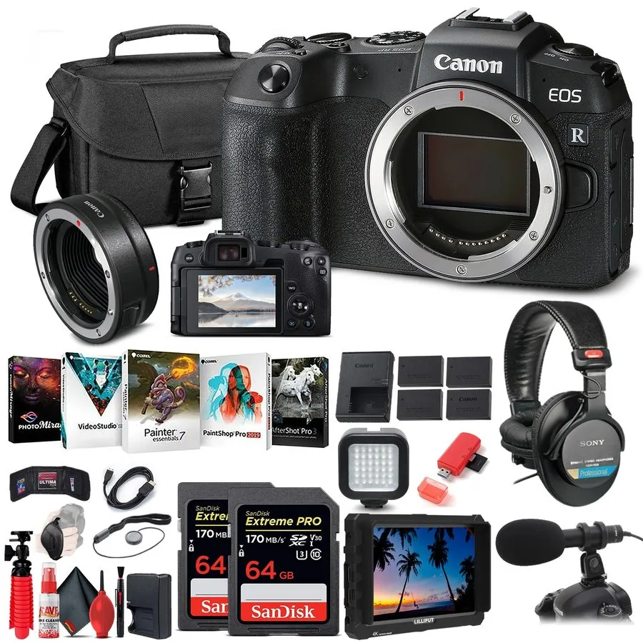 Фотокамера Canon EOS RP Mirrorless Digital Camera (3380C002) + Canon RF 24-70mm