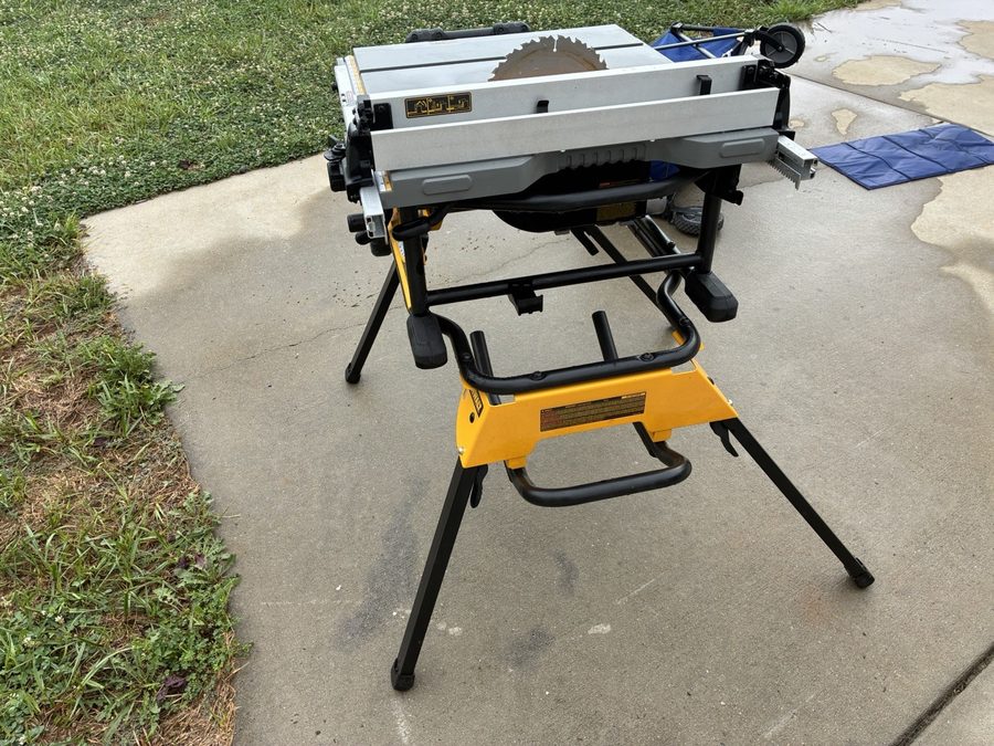 Оборудование ЧПУ Dewalt DWE7491 Table Saw And Rolling Stand — фото лота 1