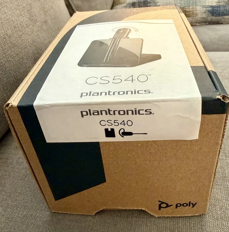 VoIP-шлюз Plantronics CS540 Wireless Headset System Black Complete 84693-01