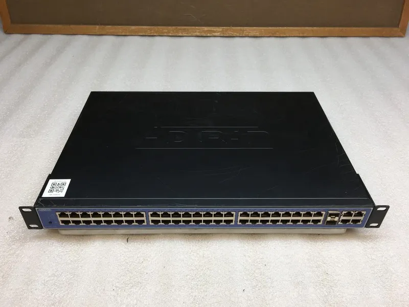 Коммутатор Adtran NetVanta 1238 48 Port POE Ethernet Switch SFP Shared 1700599G1 — фото лота 1