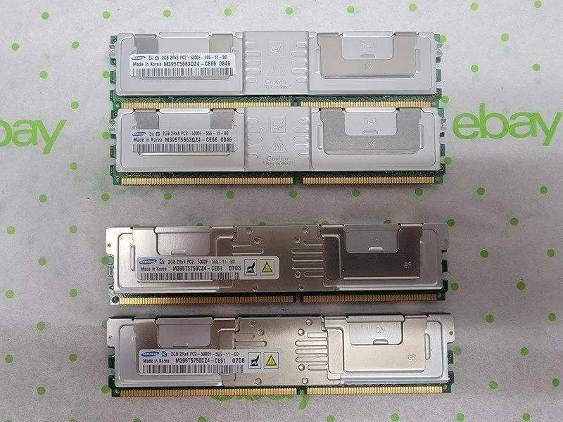 Модуль памяти Hynix 8GB PC2-5300F fully buffered DDR2 667Mhz ECC Server Memory R